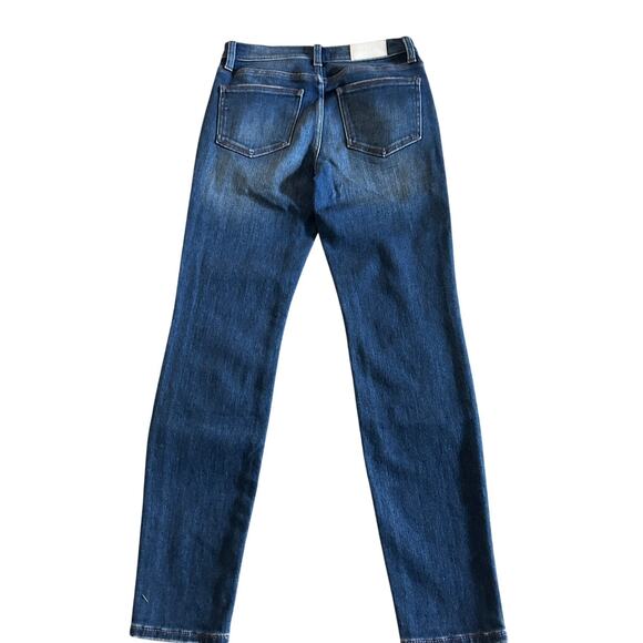 Revolve Pistola Aline High Rise Skinny Stretch Jeans Blue Work Wash Sz 26 $148 - Picture 13 of 13